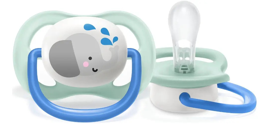 Philips Avent SCF081/06 chupeta ultra air azul 0-6m elefante