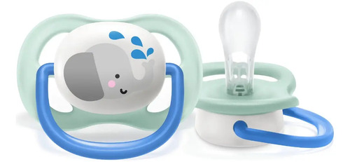 Philips Avent SCF081/06 chupeta ultra air azul 0-6m elefante