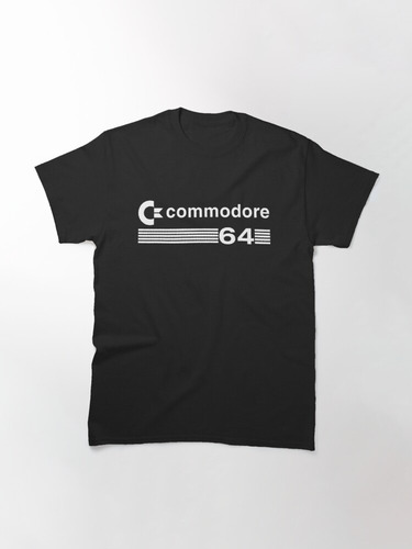 Commodore 64  Remera Clásica Retro Videojuegos01