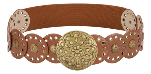 Cinturón Vaquero Ancho Para Dama Cowgirl Vintage