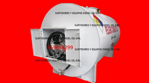 Imagen 1 de 3 de Surtidor De Combustible Con Tanque De Metal