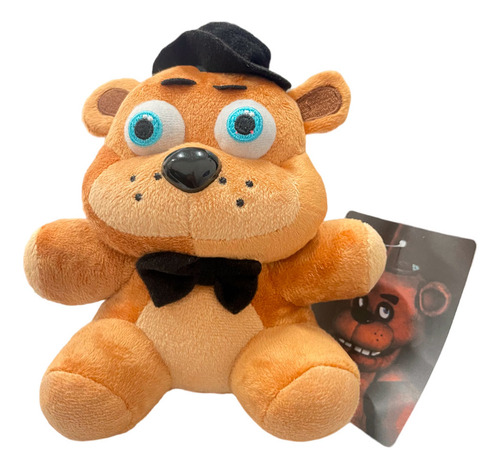 Pelúcia Five Nights At Freddy's Fnaf Freddy Fazbear 15cm Cor Marrom