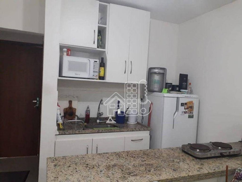 Imagem 18 de 23 de Flat À Venda, 40 M² Por R$ 225.000,00 - Itaipu - Niterói/rj - Fl0016