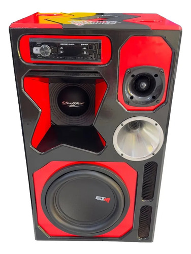 Caixa Bob Sub. 12 ' E Medio De 10 ' Completa + Brinde