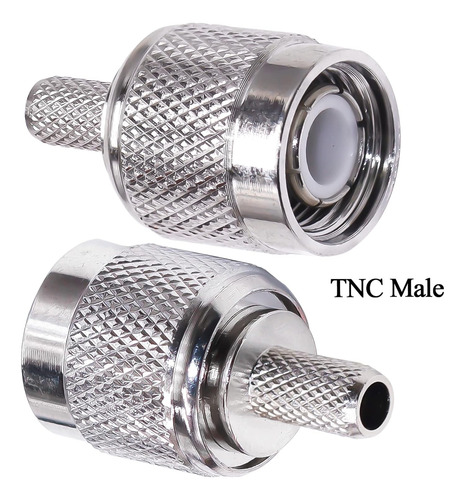 Tnc Macho Conector Tnc Macho Plug Crimp Conector Para Rg5...