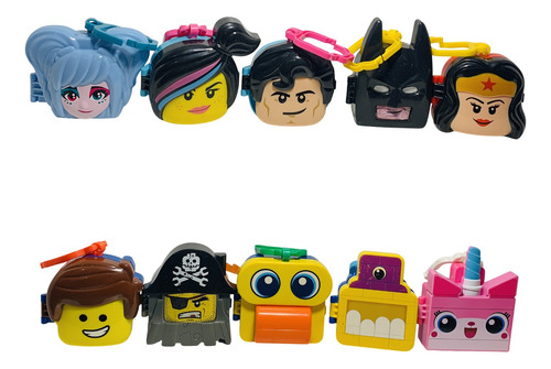 Lego La Gran Aventura 2 Mcdonalds 2019 Colección Completa (Usado)