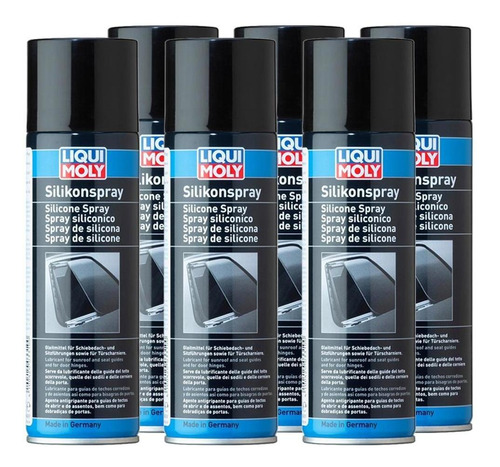 Liqui Moly Silicon Lubricante Hules Quemacocos 6 Pzas