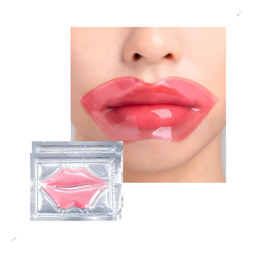 Máscara Hidratante Labial Com Colágeno 10 Unidades Promo