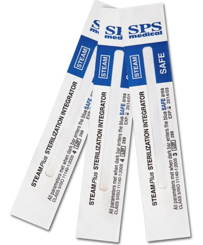 50 Indicador Biológico + 50 Integrador Químico Classe 5 Sps