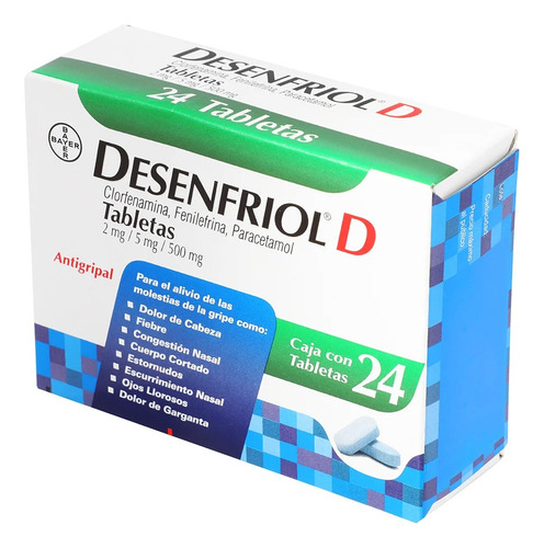 Desenfriol D C/24 Tab Duo Pack