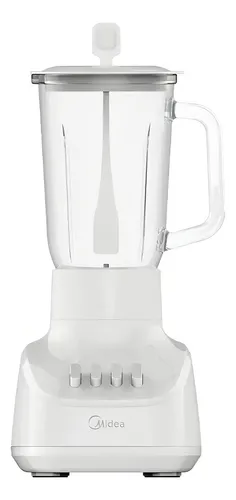 comprar Licuadora Jarra De Vidrio Midea Mj-bl6008bww 1 Litro 600w Color Blanco