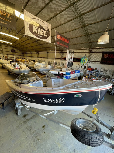 Lancha Nikita Open 5.20 Con Motor Mercury 50 Hp 4t Elpt
