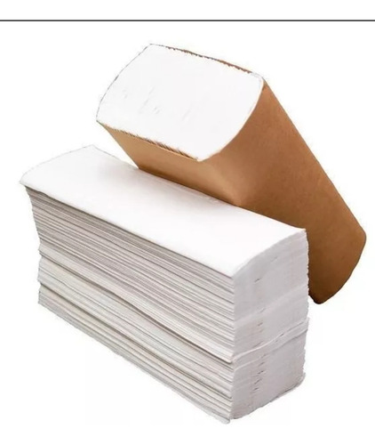 Toalla Intercalada Premium 20x24cm Papel Blanco 2500 Unid.