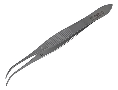 Pinza Graefe Sin Diente Curva 10 Cm Instrumental Belmed
