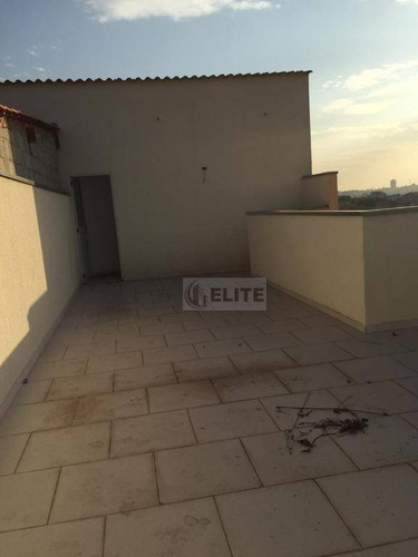 Imagem 7 de 18 de Cobertura Com 2 Dormitórios À Venda, 88 M² Por R$ 280.000,00 - Jardim Santo Alberto - Santo André/sp - Co1091