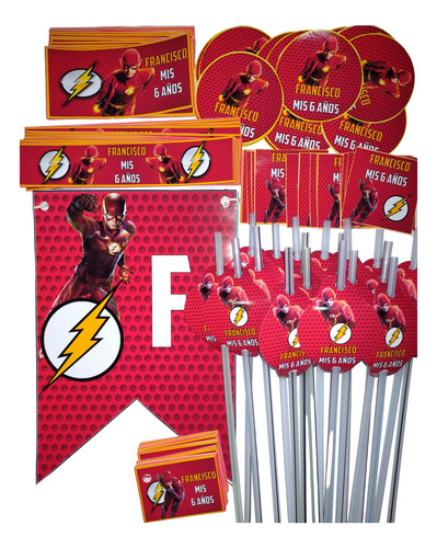 Cotillón Infantil Personalizado X 10 Flash
