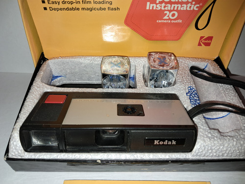 Camara Kodak Pocket Instamatic 20 Vintage (Usado)