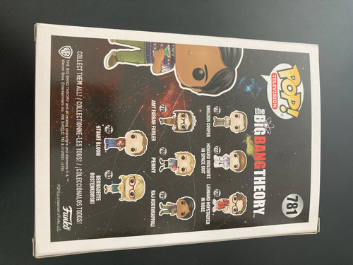 Raj Koothrappali #781 Big Bang Theory Funko Pop! (Usado)