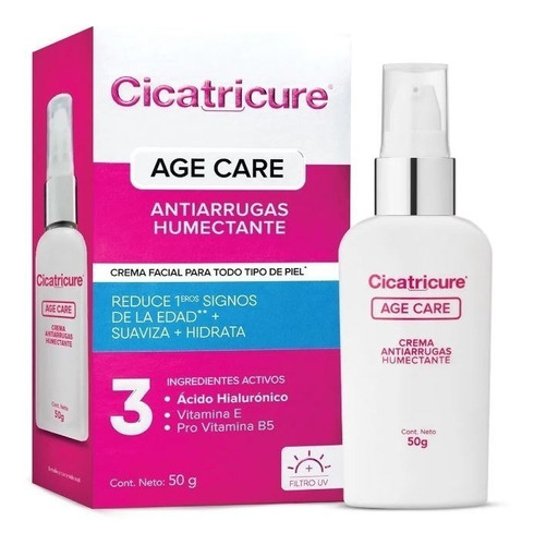 Cicatricure Age Care Crema Antiarrugas Humectante 50g. Cicatricure Anti Edad