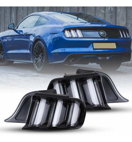 Autowiki Luz Trasera Led Para Ford Mustang Señal Giro Lente