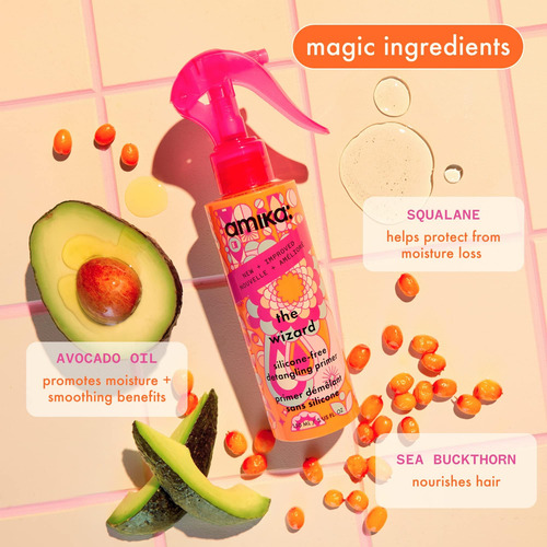 Amika The Wizard Prebase Desenredante Sin Silicona, 150ml
