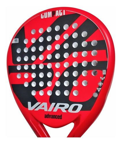 Paleta Padel Vairo Compact Advanced Carbono | Favio Sport