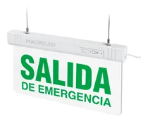 Comprar Cartel Luminoso Salida Emergencia Led 3w Autonomía 3hs