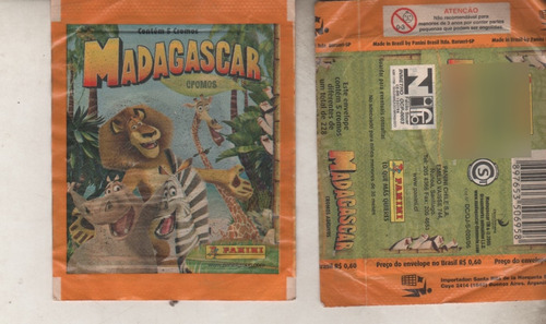 Sobre Figuritas * Madagascar * Panini - Lleno - Año 2005