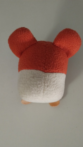 Hamtaro Peluche Artesanal Anime Naranja (Usado)
