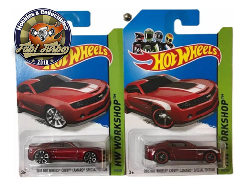 Hot Wheels Normal + Super T-hunt Chevy Camaro Superized 2014