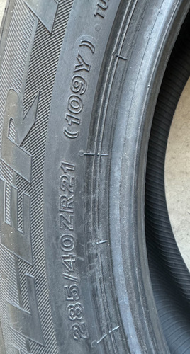 Pneu 285/40r21 108y Dueler H/p Sport Bridgestone Usado (Usado)