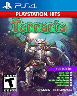 Terraria Ps4 Playstation Hits