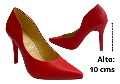 Imagen 4 de 8 de Zapatilla Dama Felipe Rentería Stiletto Tacón Aguja