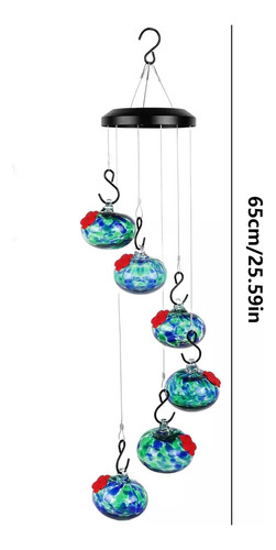 Comedero Colgante Para Colibríes Wind Chime