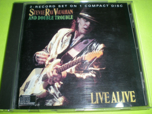 Stevie Ray Vaughan / Live Alive Cd Usa (16)