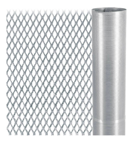 Rollo Malla Mosquitera Acero Galvanizado 11m X 0.92m Fiero