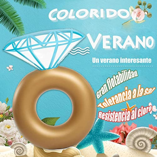 Salvavidas Anillo Compromiso Diamante Xl Despedida D Soltera