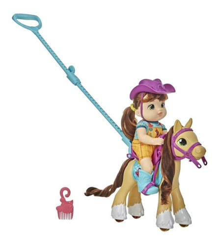 Baby Alive - Paseo En Pony - Muñeca - Hasbro
