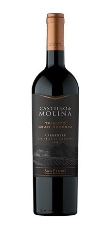 Vino Castillo De Molina Carmenere Tributo 12 Botellas