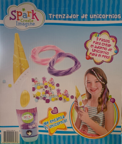 Trenzador De Unicornios Para Niñas +100piezas +5años -spark