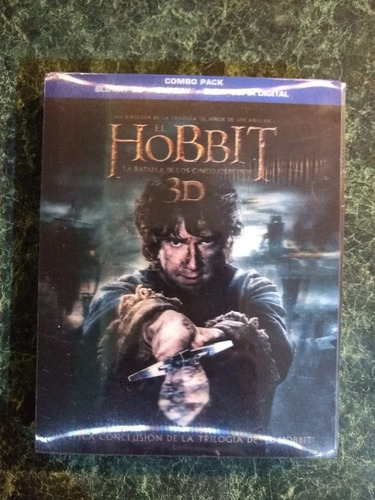 Hobbit La Batalla De Los 5 Ejercitos Blu-ray 3d