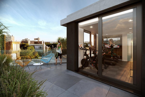 Imagen 11 de 19 de Domini Constituyente (1006) - Venta Apartamento Monoambiente En Cordón Sur - En Obra Estrena 2024