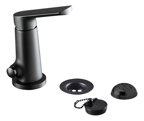 Griferia Fv Aromo 189/d8 Ng Negro Juego Bidet Monocomando