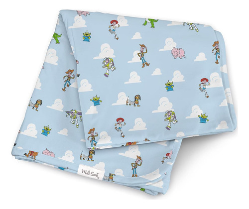 Manta De Envolver Milk Snob Toy Story 88,9x88,9 Cm Suave