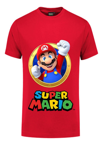 Polera Super Mario