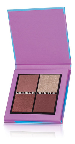 Paleta Multifuncional Iluminador Sombras Faces Natura