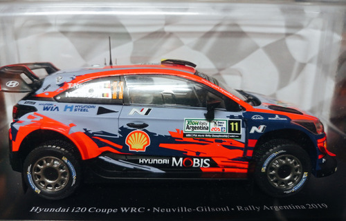 Hyundai I 20 Wrc Auto De Rally 1: 24 Con Fasciculo, Envío Gr
