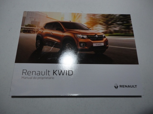 Manual Renault Kwid 2018 2019 Original 1.0 12v Flex Zen