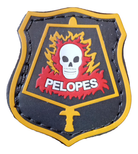 Insígnia Para Gorro Pelopes Coesp Valor Por Unidade Emborrachado Colorido