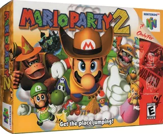 Mario Party 2 Físico En Caja Con Manual Nintendo 64